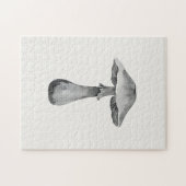 Een eenvoudige paddenstoelenpuzzel legpuzzel (Horizontaal)