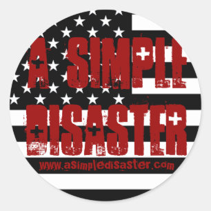 Een eenvoudige Sticker bij calamiteiten