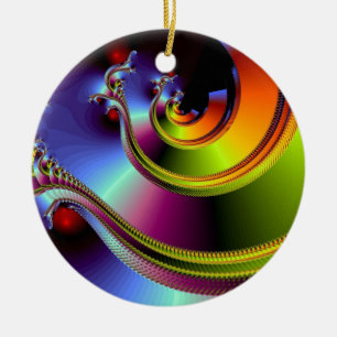 Een eenvoudige twist van het lot keramisch ornament