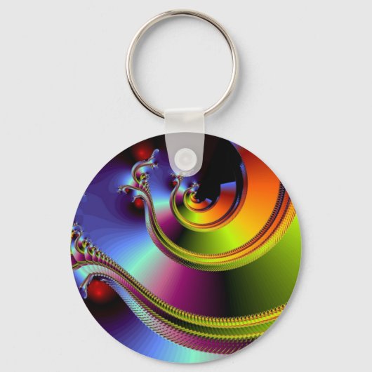 Een eenvoudige twist van het lot sleutelhanger (Voorkant)