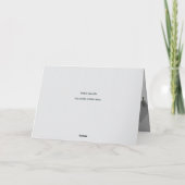 EEN EENVOUDIGE VAKANTIE KAART (Achterkant)