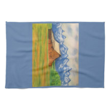 Een eenvoudigere levensstijl Keukenhanddoek
