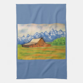 Een eenvoudigere levensstijl Keukenhanddoek