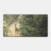 Een eenzaam hert bureaumat (Voorkant)