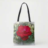 Een eenzaam roos tote bag (Voorkant)