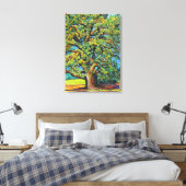Een Eenzame Boom Canvas Afdruk (Insitu (Slaapkamer))