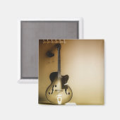 Een eenzame gitaar magneet (Voorkant / Achterkant)