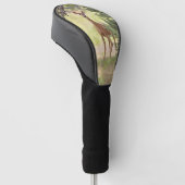 Een eenzame hert golfheadcover (Schuin)
