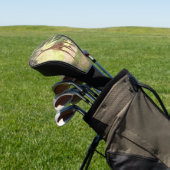 Een eenzame hert golfheadcover (Insitu)