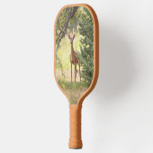 Een eenzame hert pickleball paddle (Links)