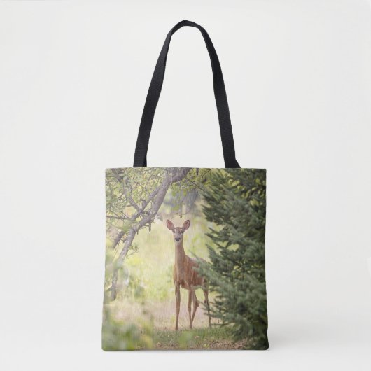 Een eenzame hert tote bag (Voorkant)