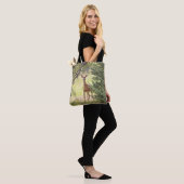 Een eenzame hert tote bag (Op model)