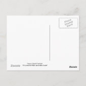 Een eenzame wandelaar boven de wolken briefkaart (Achterkant)