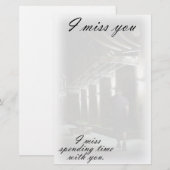 Een eenzame wandeling briefpapier (Voorkant / Achterkant)