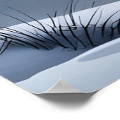 Een eenzame wolf op de jacht poster (Hoek)