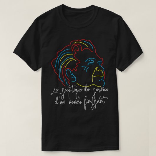 Een eerbetoon aan Cioran T-shirt (Design voorkant)