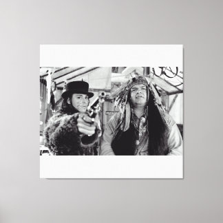 Een eerbetoon aan het MAN van de film DEAD Canvas Afdruk