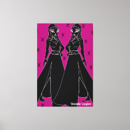 Een eerbetoon aan jezelf canvas afdruk