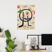EEN EERBETOON AAN MIRO POSTER (Thuiskantoor)