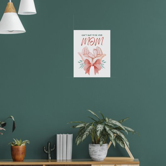 Een eerbetoon aan Moederschap Wall Art Poster" Poster (Woonkamer 1)