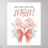 Een eerbetoon aan Moederschap Wall Art Poster" Poster (Voorkant)