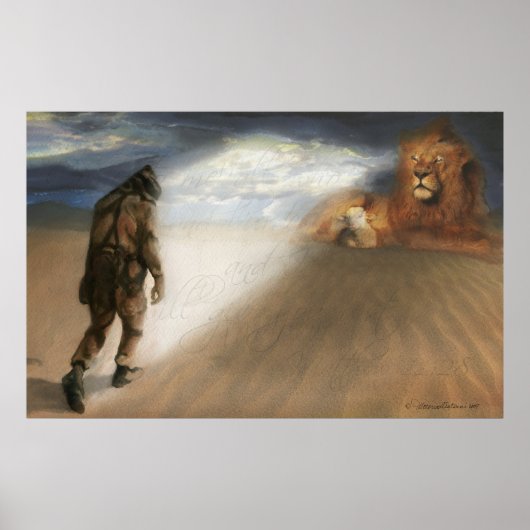 Een eerbetoon aan onze gestorven soldaten poster (Voorkant)