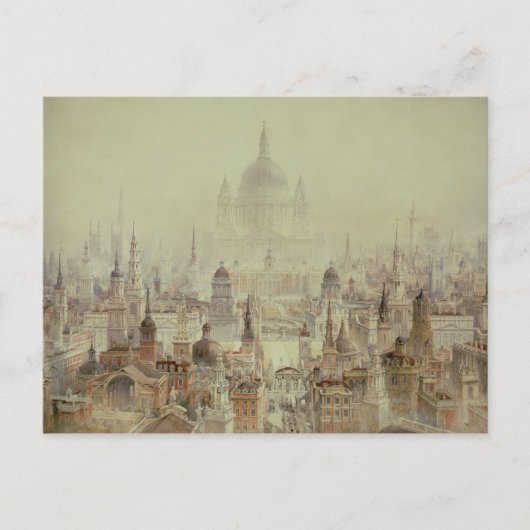 Een eerbetoon aan Sir Christopher Wren Briefkaart (Voorkant)