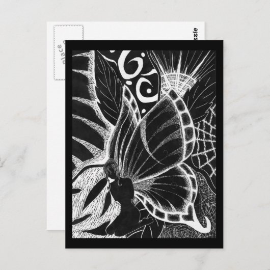 een eerlijk leven briefkaart (Voorkant / Achterkant)