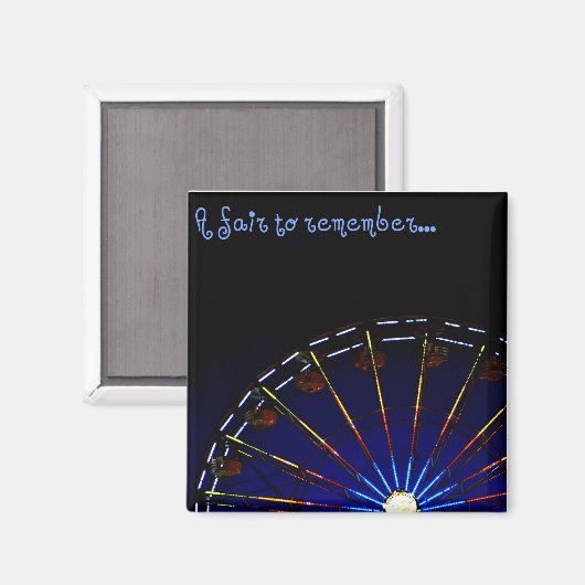 Een eerlijke herinnering magneet (Voorkant / Achterkant)