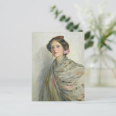 Een eerlijke Spanjaard, Mrs Chowne | Sir John Lave Briefkaart (Staand voorkant)