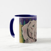 Een eerste gastheer van de Dagerse mok (Voorkant links)