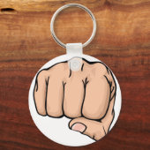 een eerste klap op je gericht sleutelhanger (Voorkant)