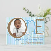 EÉN - Eerste uitnodiging voor jongens (Staand voorkant)