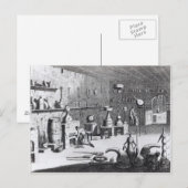 Een eerste uitzicht van de Praktische Chemie Briefkaart (Voorkant / Achterkant)