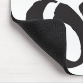 Een eerste verjaardag eerste verjaardag Mijn 1 jaa Muismat (Hoek)