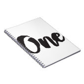 Een eerste verjaardag eerste verjaardag Mijn 1 jaa Notitieboek (Rechterzijde)