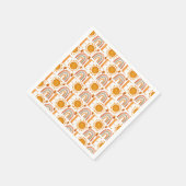 Een eerste verjaardag Waterverf Boho Rainbow en Su Servet (Hoek)