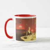 Een eettafel 's nachts door John Singer Sargent Mok (Links)