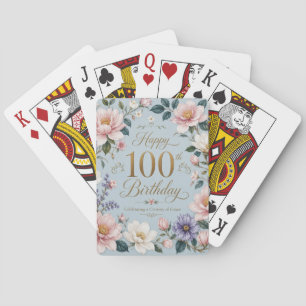 Een Eeuw van Bloeiende Genade Pokerkaarten