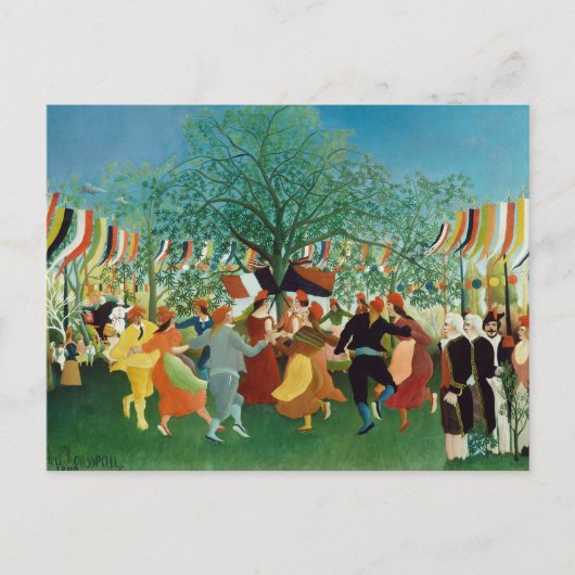 Een eeuwenoude onafhankelijkheid | Henri Rousseau Briefkaart (Voorkant)