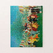 Een eeuwenoude onafhankelijkheid | Henri Rousseau Legpuzzel (Verticaal)