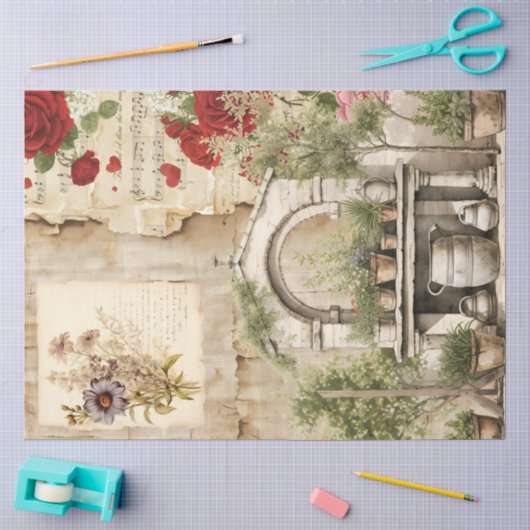 Een efemeer Pasenserie-ontwerp #23 Tissuepapier (Craft)