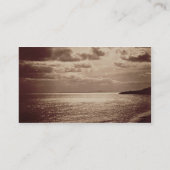 Een effect van de zon, Normandy c.1857 (sepia foto Visitekaartje (Achterkant)