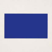 Een effen blauwe achtergrond zonder andere zichtba visitekaartje (Voorkant)