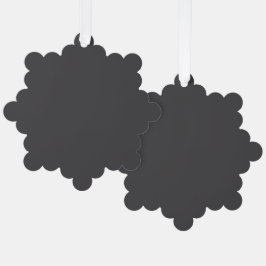 Een effen, donkerblauw vierkant zonder extra ornament kaart