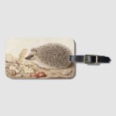 Een egel in een landschap door Giovanna Garzoni Bagagelabel (Voorkant (horizontaal))