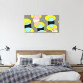 Een Eggservice in orde Canvas Afdruk (Insitu (Slaapkamer))