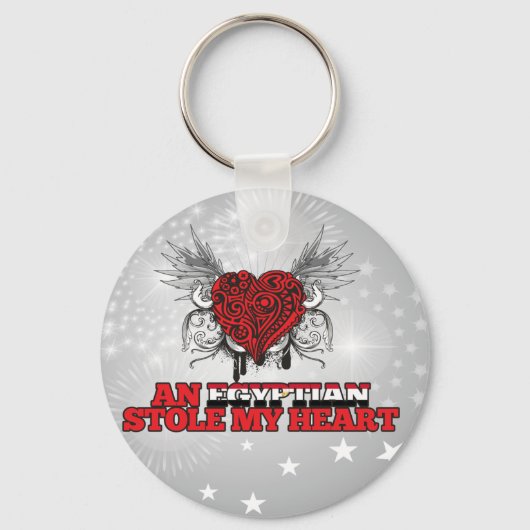 Een Egyptische Stole my Heart Sleutelhanger (Voorkant)