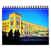 Een Egyptische trein van Alexandrië naar Caïro Kalender (Hoes)