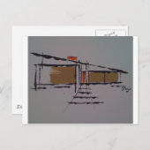 Een Eichler thuis op een T #1 Briefkaart (Voorkant / Achterkant)